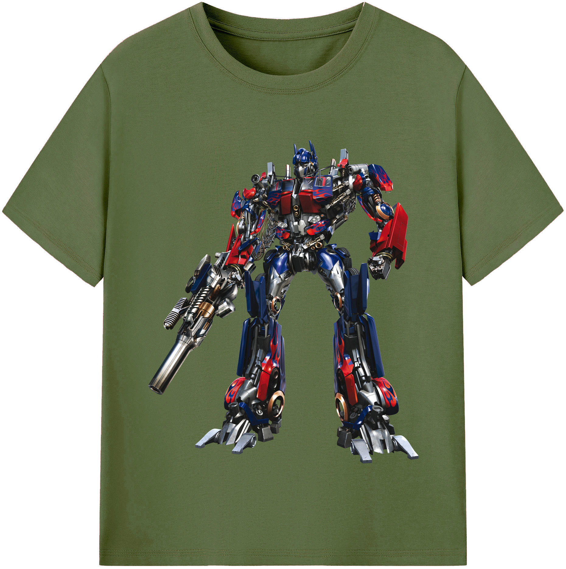 （画像用）  綿100％半袖Tシャツ（フロントプリント）